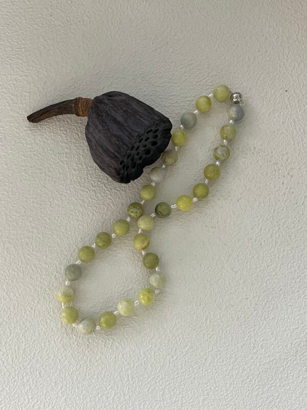 Encounter the agility of the neck - Lemonstone natural pearl necklace