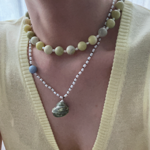 Encounter the agility of the neck - Lemonstone natural pearl necklace - 图片 2