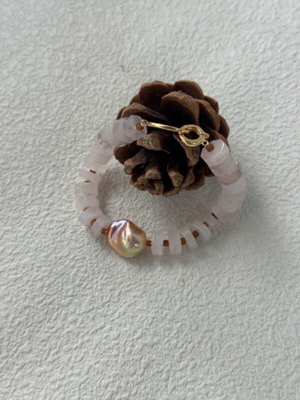 Blush Baroque Bracelet