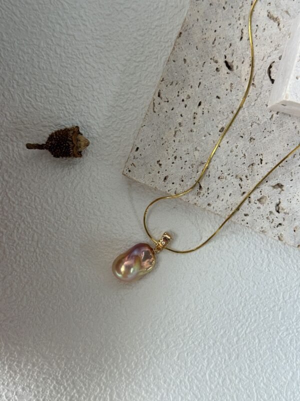 "Lustrous Baroque Pearl Necklace" - 图片 7