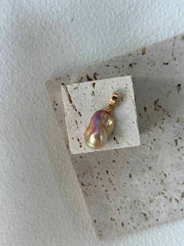 "Lustrous Baroque Pearl Necklace" - 图片 14